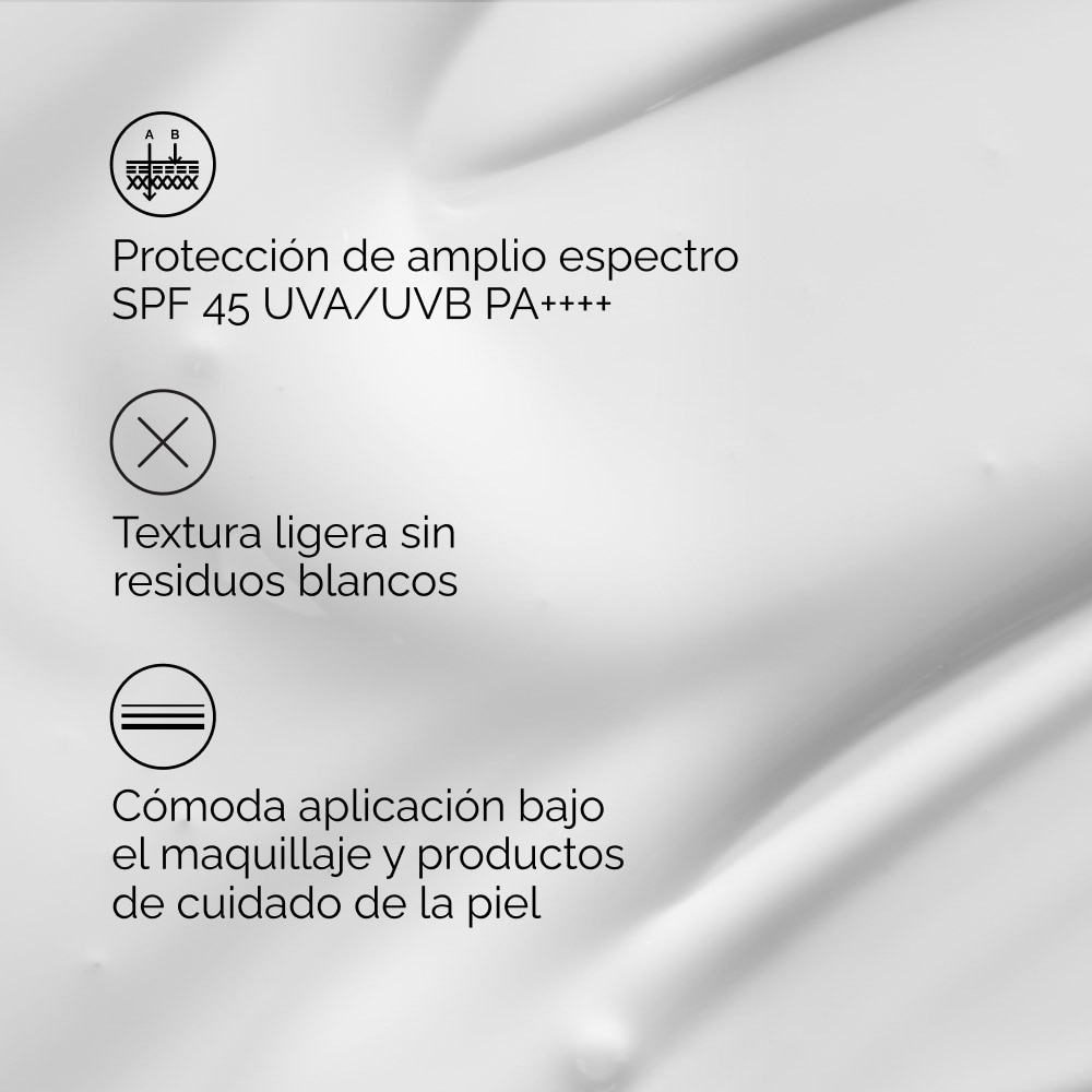 UV FILTERS SPF 45 SERUM (PROTECTOR SOLAR CON TEXTURA DE SUERO PARA TODO TIPO DE PIEL)